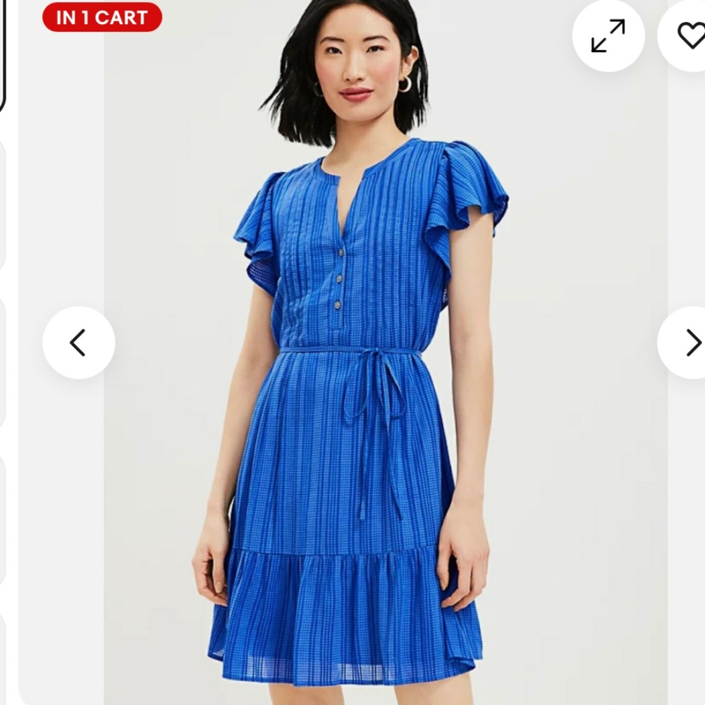 Loft Royal Blue Dress